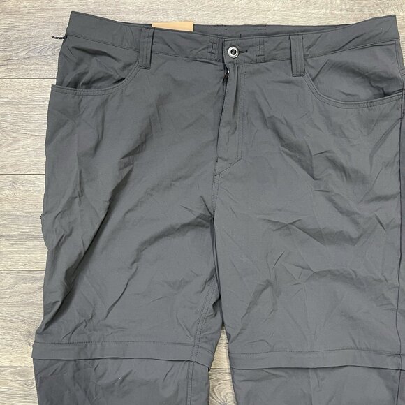 Patagonia Convertible Pants Size 40 Mens Quandary Forge Grey $129 - Picture 3 of 12